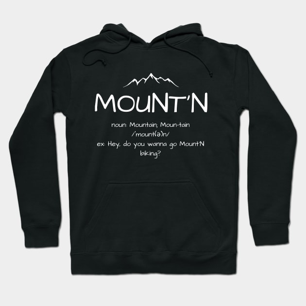 Mount'N-L Hoodie by TeeTrafik